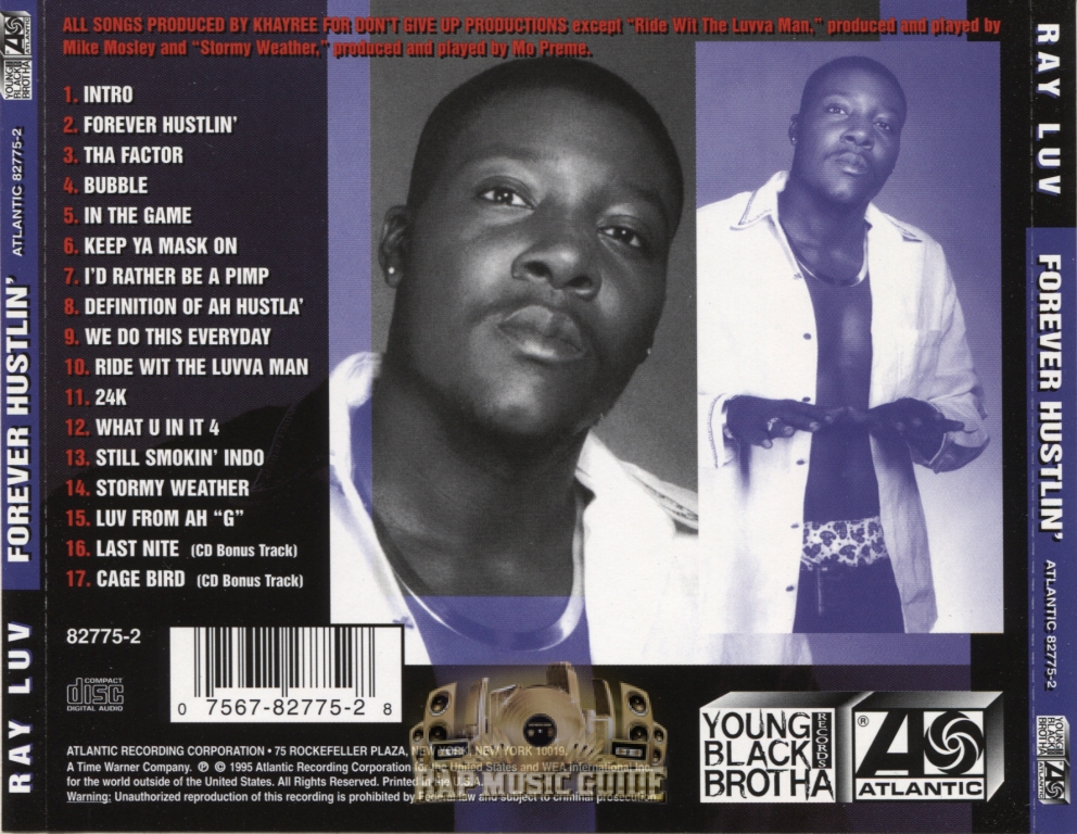 Ray Luv - Forever Hustlin': CD | Rap Music Guide